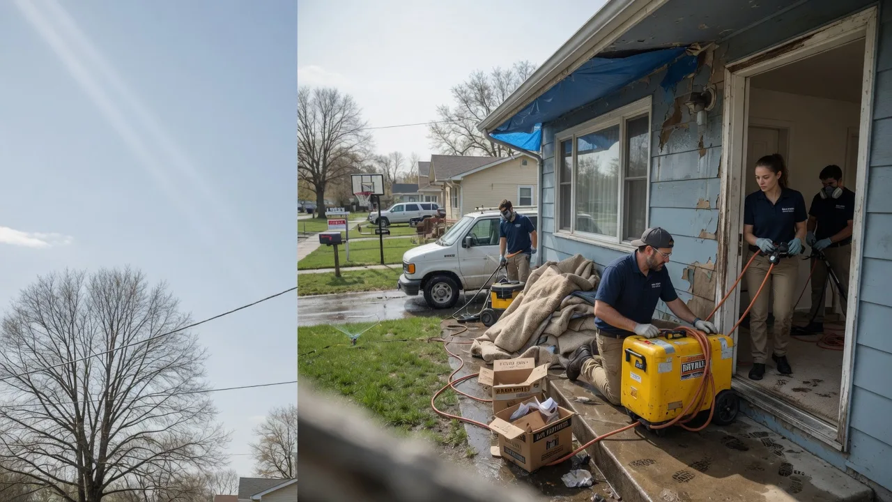 Basement Flood Cleanup in Hurt, VA near me